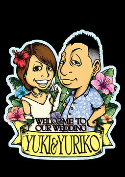 ウェルカムボード　イラスト